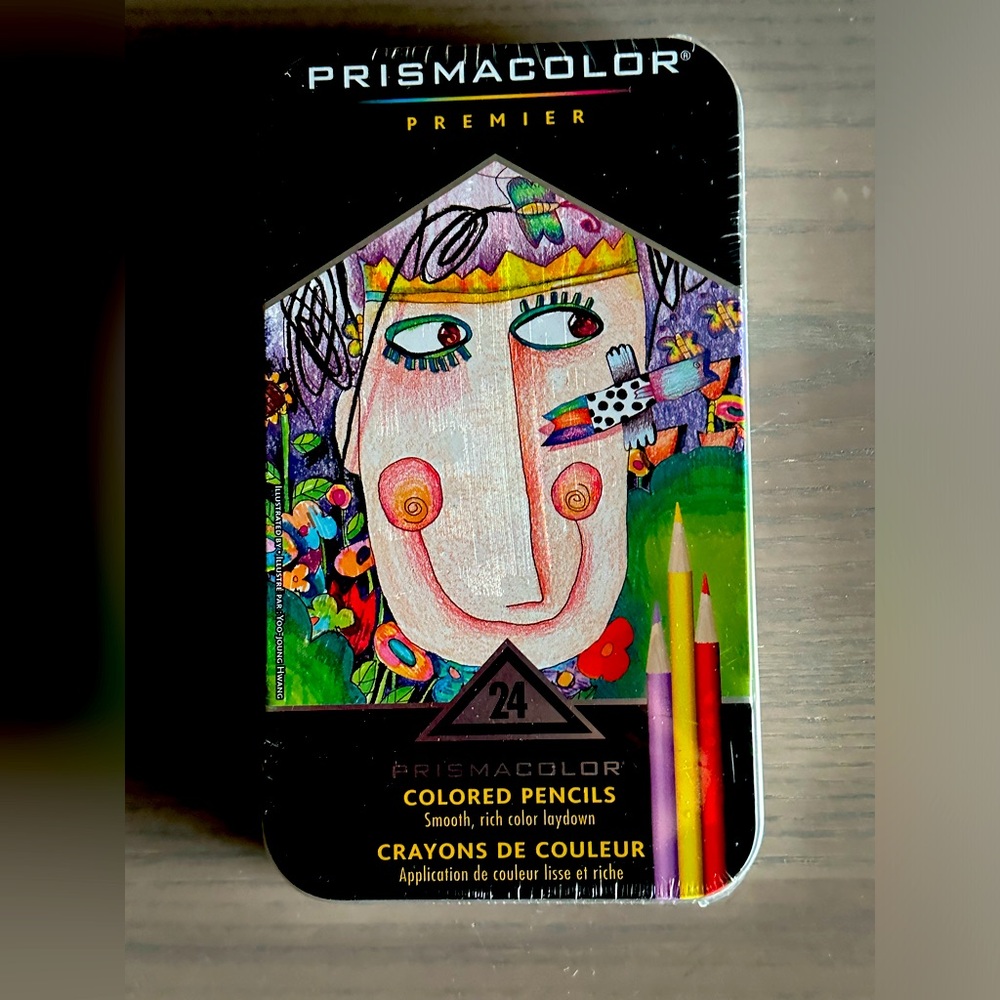 24 set of Prismacolored pencils